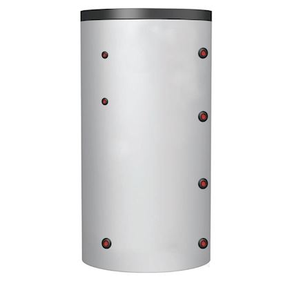 DRL Buffertank 100L - Extra aansluitingen hybride